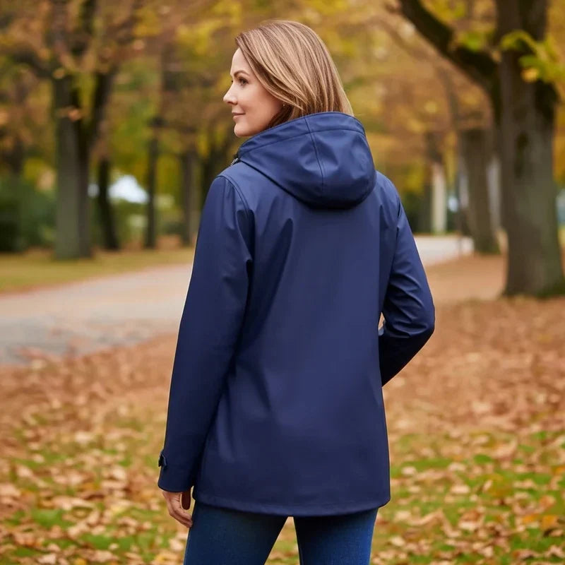 Sara - Wasserdichte und winddichte Jacke