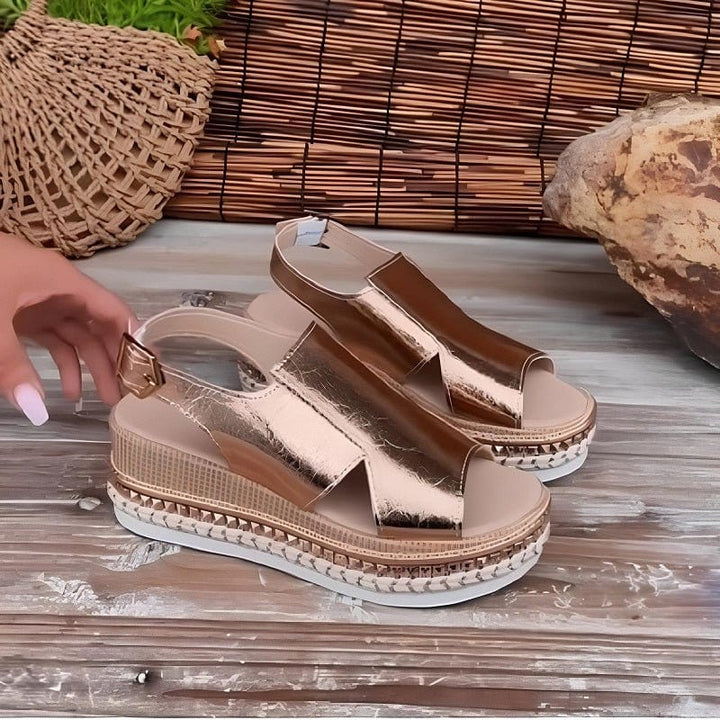 Marla - Schicke orthopädische Sandalen aus hochwertigem Leder