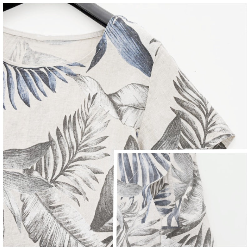 CHARLOTTE - Kleid mit botanischem Print