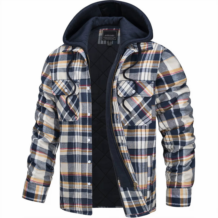 Eloy – Herrenjacke mit Karomuster und modernem Stil