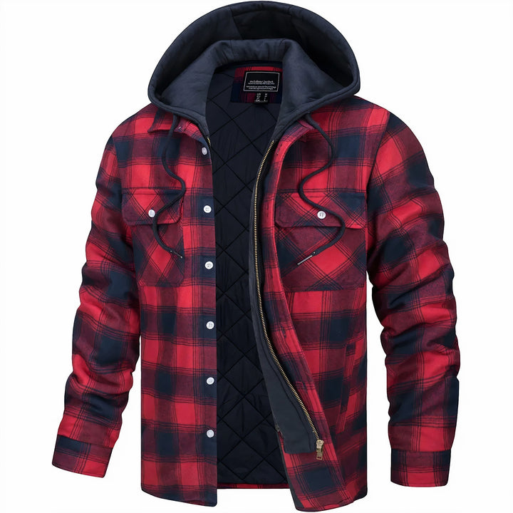 Eloy – Herrenjacke mit Karomuster und modernem Stil