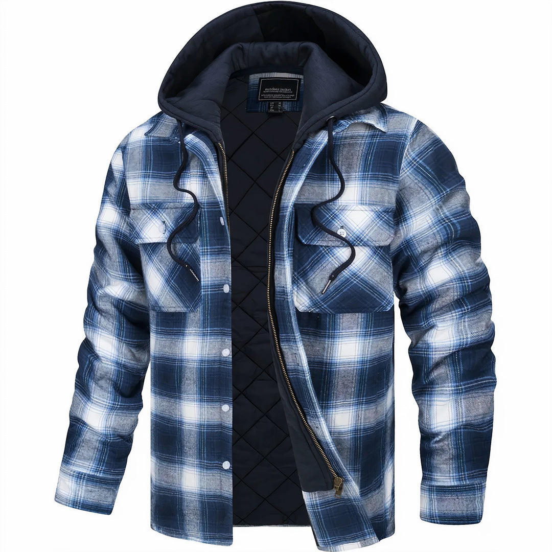 Eloy – Herrenjacke mit Karomuster und modernem Stil