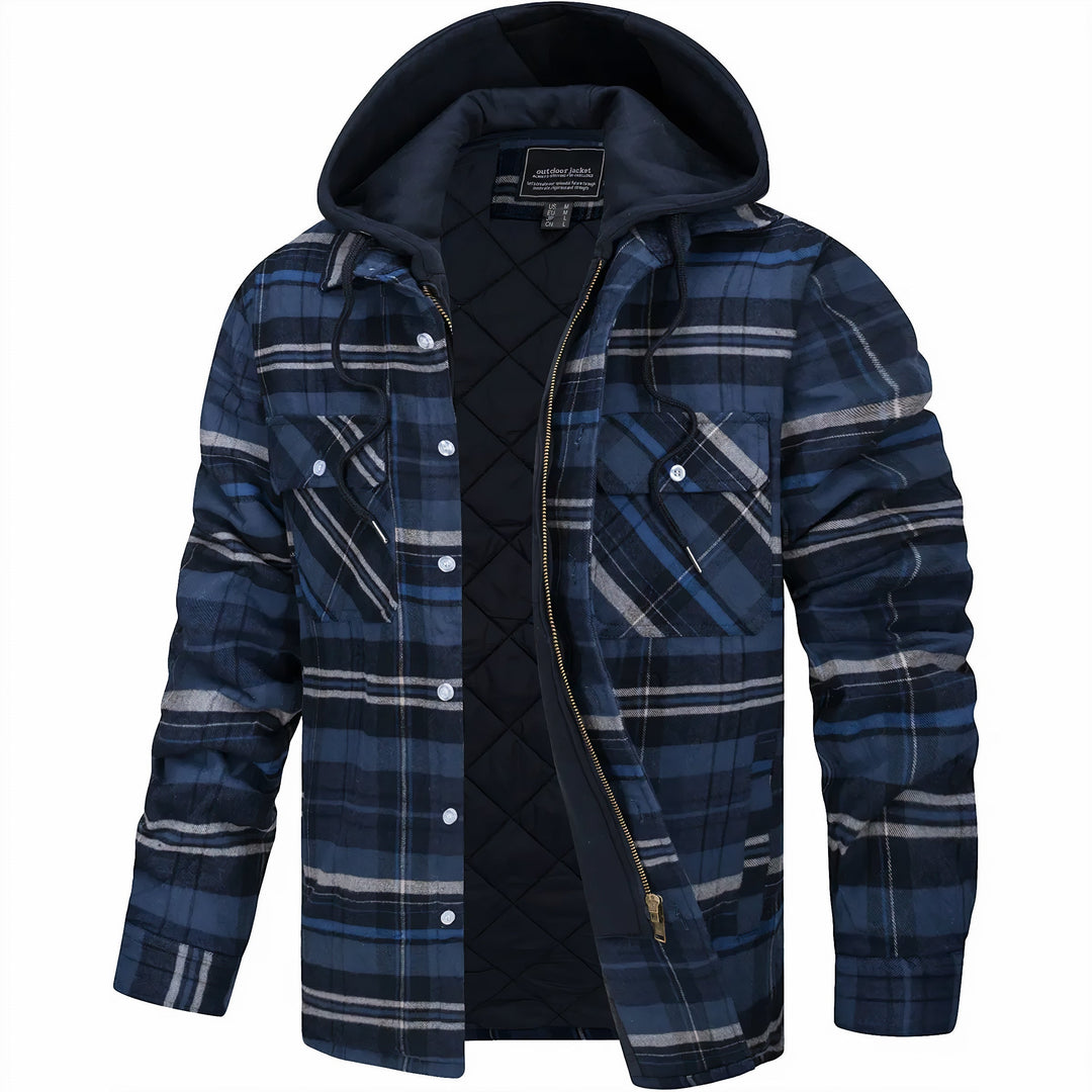 Eloy – Herrenjacke mit Karomuster und modernem Stil