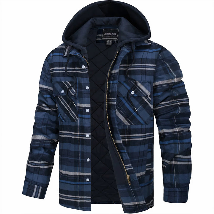 Eloy – Herrenjacke mit Karomuster und modernem Stil