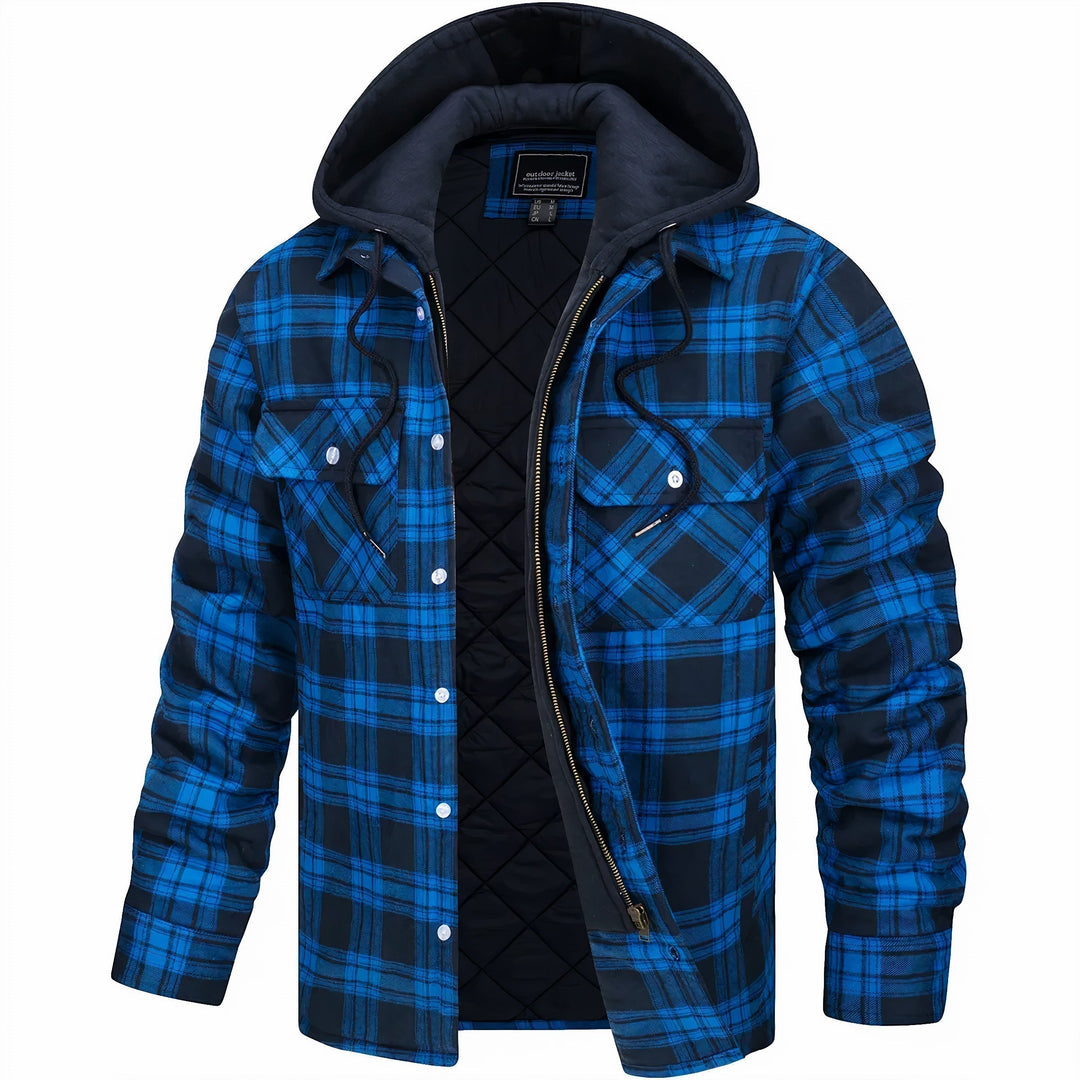 Eloy – Herrenjacke mit Karomuster und modernem Stil