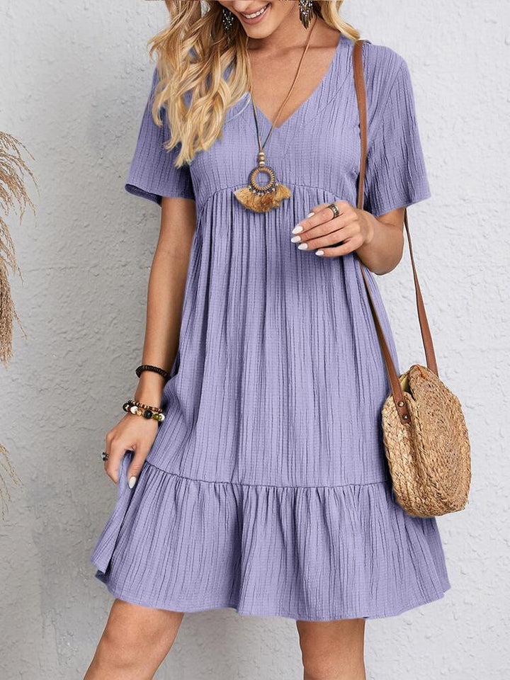 CARLA - Elegantes Kleid mit Bauchabdeckung