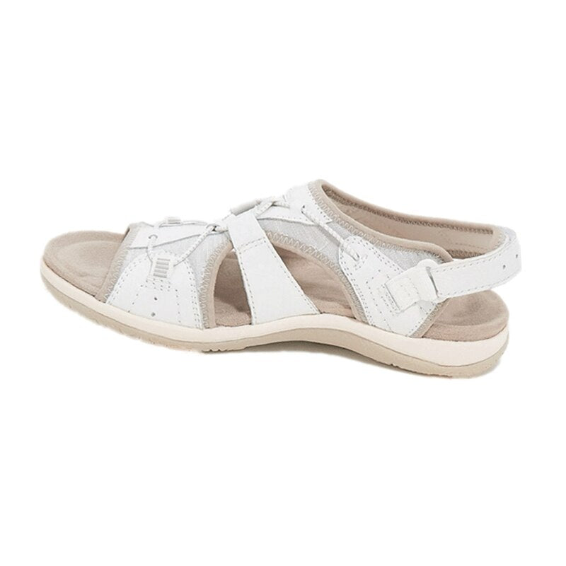 Ariana - Stilvolle, verstellbare Sommerschuhe mit Stützsohle