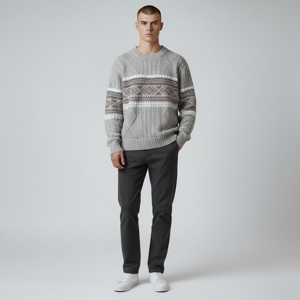 Milo Nordic Knit Sweater