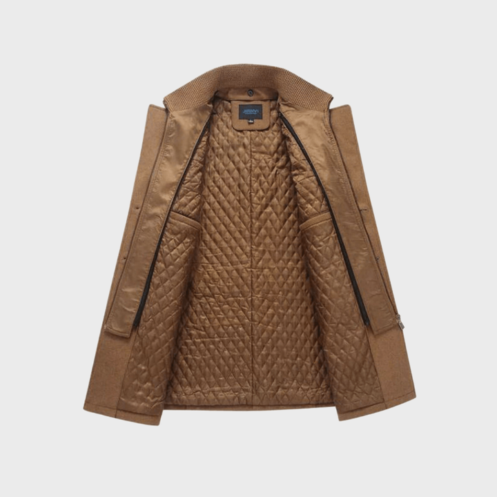 Andreas - Klassischer Wollmantel im Peacoat-Stil