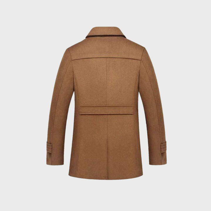 Andreas - Klassischer Wollmantel im Peacoat-Stil